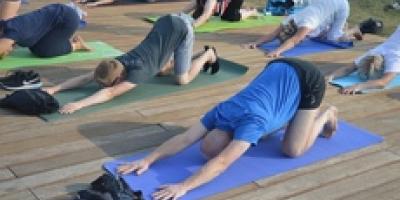 Joga na Bulwarach - Relacja
