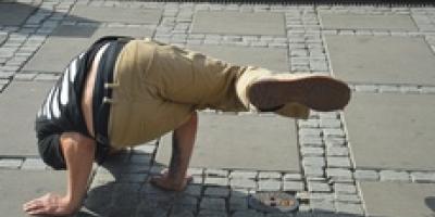 Break dance na Bulwarach - Relacja