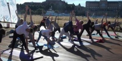 Joga na Bulwarach - Relacja