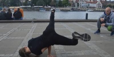 Break dance na Bulwarach - Relacja