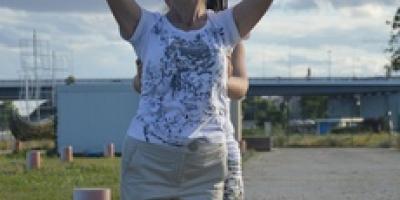 Gimnastyka słowiańska na Bulwarach - Relacja