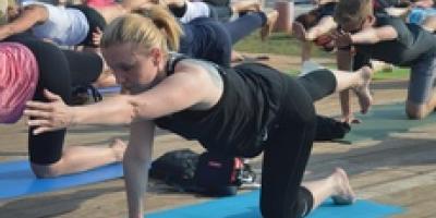Joga na Bulwarach - Relacja