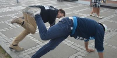 Break dance na Bulwarach - Relacja
