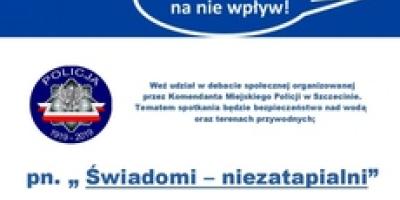 Zaproszenie na debatę pn. „Świadomi – niezatapialni" - Sonda