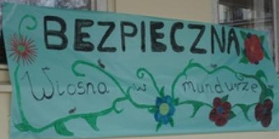 Bezpieczna wiosna w mundurze - Rozmowa