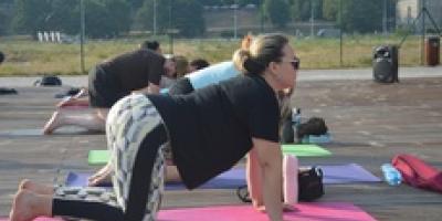Joga na Bulwarach - Relacja