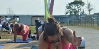 Joga na Bulwarach - Relacja