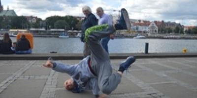 Break dance na Bulwarach - Relacja