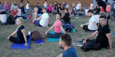 Joga na Bulwarach - Relacja