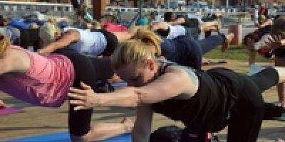 Joga na Bulwarach - Relacja