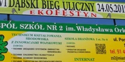 XVI Bieg Dąbski i Ekofestyn w ZS Nr 2 - Relacja