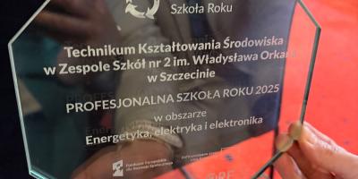 ZS 2 Profesjonalna Szkoła Roku z energetyki odnawialnej