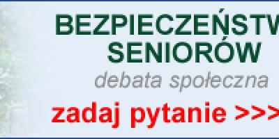 Debata o bezpieczeństwie seniorów