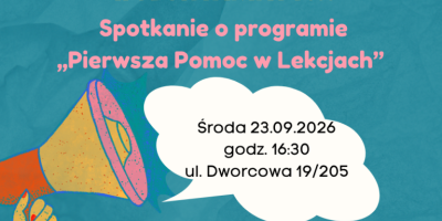 Masz godzinę w tygodniu? Możesz realnie pomóc uczniowi