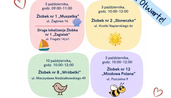 Dni otwarte w miejskich żłobkach. Już jutro będzie można zajrzeć do placówek